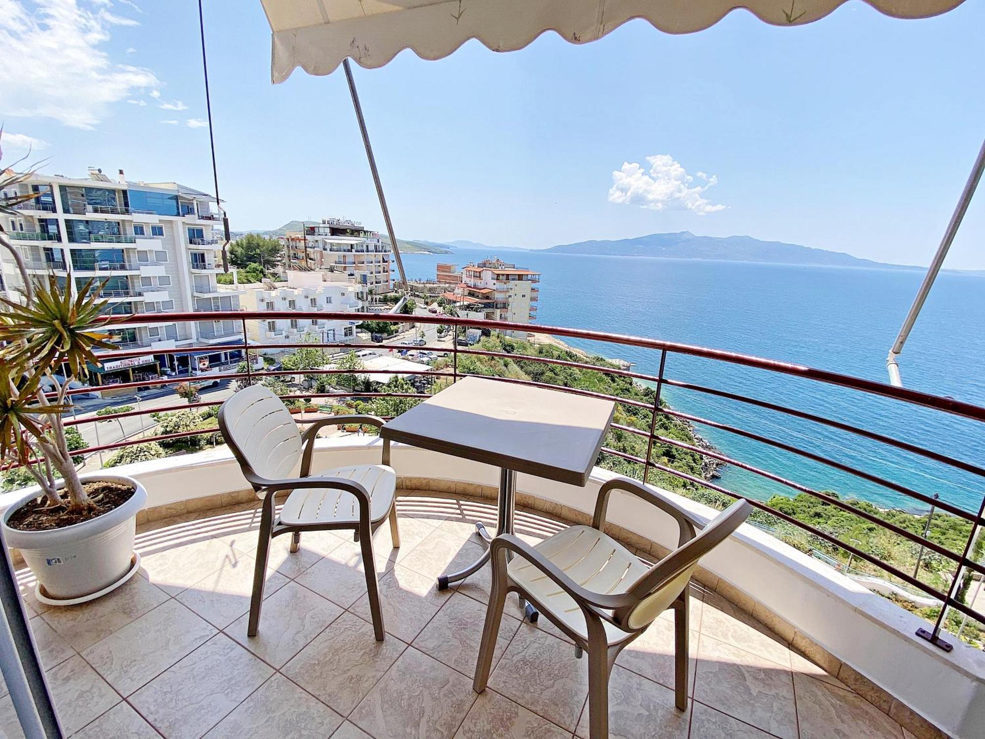 Apartament Sunny Apts Saranda Zewnętrze zdjęcie